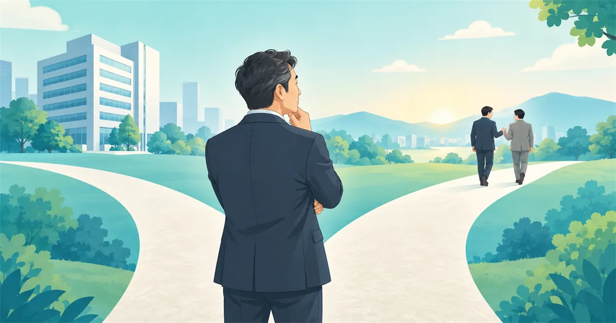 社内で進める道と外部パートナーと進める道の分かれ道で考える経営者
